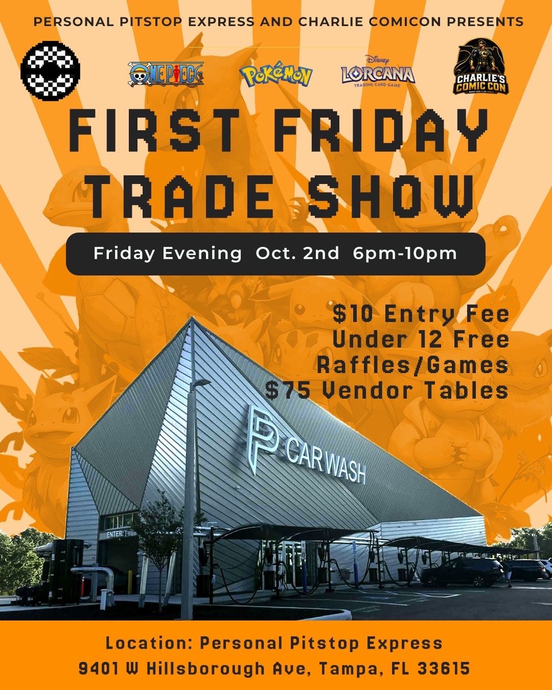 First Friday Trade Night flyer